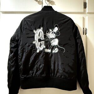 Walt Disney Company Cast Member (Employee) Steamboat Willie Jacket Women XS RARE